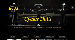 Desktop Screenshot of cyclesdotti.ch